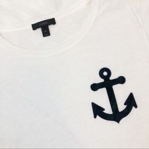 J. Crew Tops - J. Crew nautical Anchor tee shirt J. Crew Tops - J. Crew nautical Anchor tee shirt